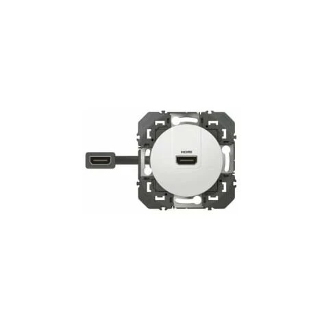 Prise HDMI 2.0 pré-connectorisée Dooxie - Blanc - 600385 - Legrand Prise HDMI 2.0 Pré-connectorisée Dooxie - Blanc - 600385 - Legrand -LEGRAND Soldes 10091844 1