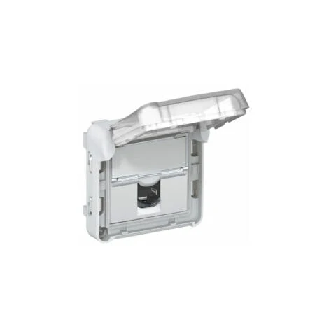 Prise RJ45 catégorie6 FTP Plexo composable IP55 - Gris - 069569 - Legrand Prise RJ45 Catégorie6 FTP Plexo Composable IP55 - Gris - 069569 - Legrand -LEGRAND Soldes 10594439 2