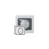 Legrand 086484 Enjoliveur Sagane Plexo - Voyant De Balisage - Gris - Noir -LEGRAND Soldes 10980249 1