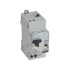 LEGRAND Disjoncteur Différentiel DXᶾ 6000 - 1P+N - Auto/Vis - 16A - AC - 10kA - 30mA