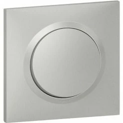 Interrupteur Ou Va-et-vient Dooxie 10A 250V - Complet - Aluminium - Legrand