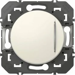 Poussoir Simple - Voyant Lumineux - Dooxie - 6A - 250V - Blanc - Legrand