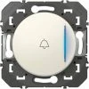 Poussoir - Voyant Lumineux - Marquage Sonnete - Dooxie - 6A 250V Blanc - Legrand -LEGRAND Soldes 14456706 1