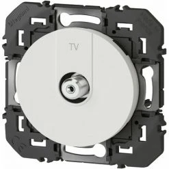 Prise TV Type F à Visser - Dooxie - Blanc - Legrand