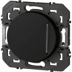 Interrupteur - Ou Va-et-vient - Voyant Lumineux - Dooxie - 10A - Noir - Legrand