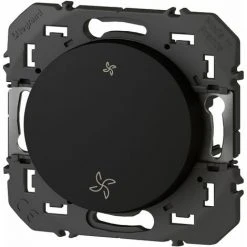 Interrupteur Commande VMC - Dooxie - Noir - Legrand