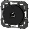 Prise TV Mâle 9, 52mm Blindée - Dooxie - Noir - Legrand
