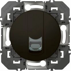 Prise Blindée RJ45 Catégorie 6 - Dooxie - Noir - Legrand