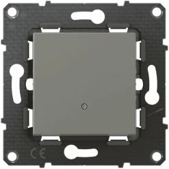 LEGRAND Poussoir Lumineux Altège 6A - Connexion à Borne Automatique - Nuage - Bticino