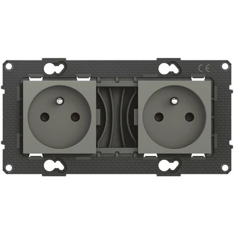 LEGRAND Double prise de courant précâblée Altège 16A - Nuage - Bticino LEGRAND Double Prise De Courant Précâblée Altège 16A - Nuage - Bticino -LEGRAND Soldes 14456833 1