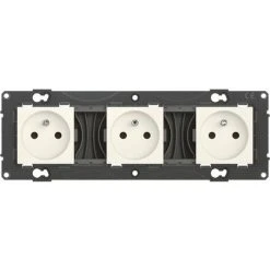 LEGRAND Triple Prise De Courant Précâblée Altège 16A - Neige - Bticino