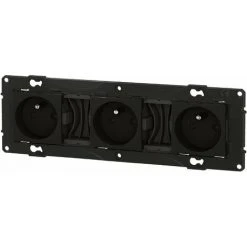 LEGRAND Triple Prise De Courant Précâblée Altège 16A - Nuit - Bticino