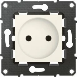 LEGRAND Prise De Courant Sans Terre Altège 16A - Neige - Bticino
