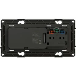 LEGRAND Prise De Courant 2P+T + Prise Double Chargeur USB - 2400 MA 6 - Neige - Bticino