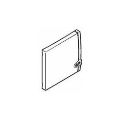 LEGRAND Porte IP40 - Pour Coffret 8 à 9 Modules - Blanc