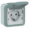 PRISE DE COURANT SCHUKO 1 VOIES PLEXO55 APWG IP44, ANTICHOC IK07 - TYPE DE PROTECTION IP55 BEI COUVERCLE FERMÉ LEGRAND 69730 2 PRISE DE COURANT SCHUKO 1 VOIES PLEXO55 APWG IP44, ANTICHOC IK07 - TYPE DE PROTECTION IP55 BEI COUVERCLE FERMÉ LEGRAND 69730 -LEGRAND Soldes 14747371 1