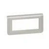 LEGRAND Plaque Mosaic Classique - 5 Modules - Aluminium - Aluminium -LEGRAND Soldes 14793241 1