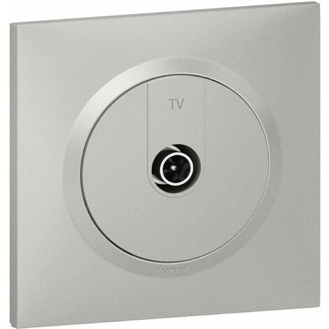Prise TV - mâle 9, 52mm blindée+AX100 - Dooxie Complet - Aluminium - Legrand Prise TV - Mâle 9, 52mm Blindée+AX100 - Dooxie Complet - Aluminium - Legrand -LEGRAND Soldes 14826598 1