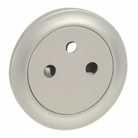 LEGRAND Enjoliveur Céliane - prise 2P+T Surface - titane (068411) LEGRAND Enjoliveur Céliane - Prise 2P+T Surface - Titane (068411) -LEGRAND Soldes 15248315 1