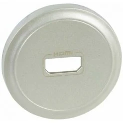 LEGRAND Enjoliveur Céliane - Prise Audio/video HDMI - Titane (068516)