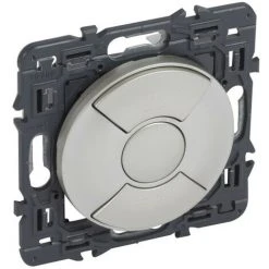 LEGRAND Poussoir Volets Roulants - Stores - Bann Es Complet Titane (067754)