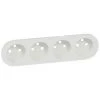 LEGRAND Enjoliveur Céliane Pour Quadruple Prise De Courant 2P+T à Puits Précablée Compacte Blanc (068125) -LEGRAND Soldes 15248983 1