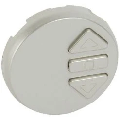 LEGRAND Enjoliveur Céliane Pour Interrupteur Individuel Radio RTS Somfy Finition Titane (068479)