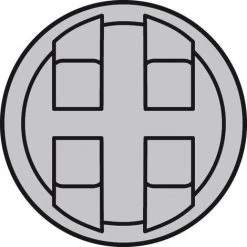 LEGRAND Enjoliveur Céliane Pour Prise Quadruple Pour Réseau Optimum Auto Finition Titane (068494)