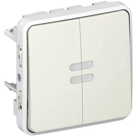 LEGRAND Interrupteur Ou Va-et-vient Témoin Câblage Existant Plexo Composable IP55 10AX 250V Blanc (069614) -LEGRAND Soldes 15249451 1