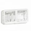LEGRAND Boîtier à Embouts 2 Postes Horizontaux Plexo Composable IP55 Blanc Artic Antimicrobien (070742) 2 LEGRAND Boîtier à Embouts 2 Postes Horizontaux Plexo Composable IP55 Blanc Artic Antimicrobien (070742) -LEGRAND Soldes 15249555 1