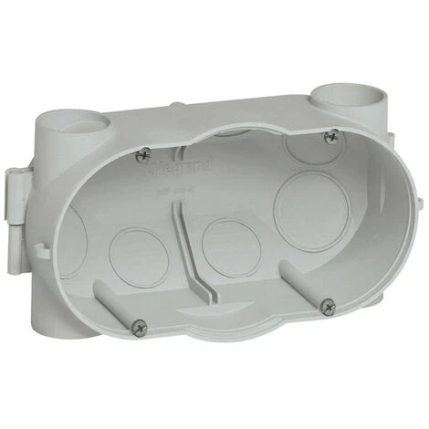 Boites d'encastrement Legrand béton - Boîte universelle associable Batibox pour béton 2 postes profondeur 58mm (081942) Boites D'encastrement Legrand Béton - Boîte Universelle Associable Batibox Pour Béton 2 Postes Profondeur 58mm (081942) -LEGRAND Soldes 15250106 1