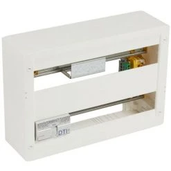 LEGRAND Coffret Basique Grade 2 TV DRIVIA 18 4 Prises RJ45 STP TV Sur RJ Ready (418247)