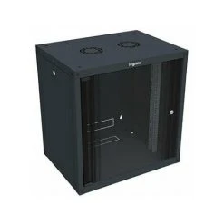 LEGRAND Coffret Fixe Linkeo - 19" - Capacité 15U - 738x600x600mm - Livré à Plat - Anthracite
