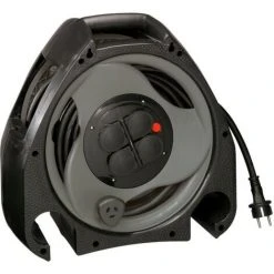 LEGRAND Enrouleur De Chantier Grande Capacité 4 Prises De Courant 2P+T Et 25m De Câble 3G 1,5mm2 (050756)