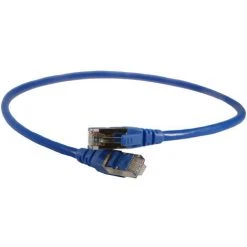 LEGRAND Cordon De Brassage Et Utilisateurs RJ45 LCS Catégorie6 F-UTP écranté Impédance 100ohms Longueur 0,5m PVC Bleu (051815)