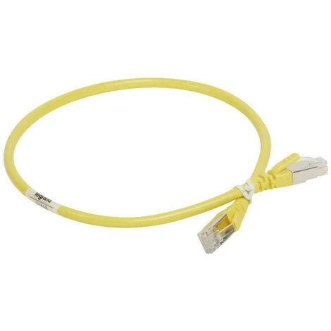 LEGRAND Cordon de brassage et utilisateurs RJ45 LCS catégorie6A S-FTP blindé impédance 100ohms longueur 0,5m PVC RAL 1018 (051816) LEGRAND Cordon De Brassage Et Utilisateurs RJ45 LCS Catégorie6A S-FTP Blindé Impédance 100ohms Longueur 0,5m PVC RAL 1018 (051816) -LEGRAND Soldes 15288254 1