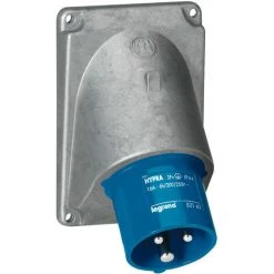 LEGRAND Fiche Inclinée Hypra IP44 32A 200V~ à 250V~ 2P+T Métal (052862)