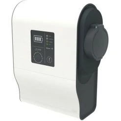 LEGRAND Borne Monophasée Plastique Green'up Premium Pour Véhicule électrique Mode 3 7,4kW 1 Port IP44 IK08 32A (059001)