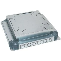 LEGRAND Boite D'encastrement Pour Chape Béton Pour Boîte De Sol Hauteur Réduite (088073)