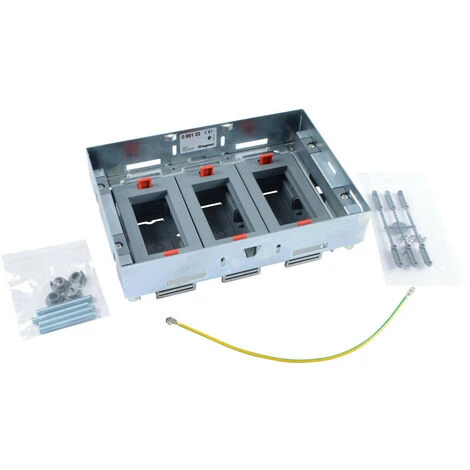 LEGRAND Kit support hauteur réglable pour boîte de sol affleurante pour prises en position horizontale 3 paniers de 4 modules (088120) LEGRAND Kit Support Hauteur Réglable Pour Boîte De Sol Affleurante Pour Prises En Position Horizontale 3 Paniers De 4 Modules (088120) -LEGRAND Soldes 15288845 1