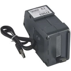 LEGRAND Enrouleur USB-micro USB Pour Point De Connexion Logix Noir (27003)