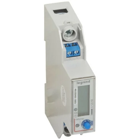 LEGRAND Compteur modulaire monophasé EMDX3 non MID raccordement direct 45A 1 module avec sortie RS485 (412068) LEGRAND Compteur Modulaire Monophasé EMDX3 Non MID Raccordement Direct 45A 1 Module Avec Sortie RS485 (412068) -LEGRAND Soldes 15290475 1