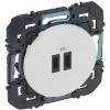 LEGRAND Double Chargeur USB Type C Dooxie 3A 15W Finition Blanc (600345) -LEGRAND Soldes 15291610 1