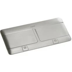 LEGRAND Pop Up Mobilier 2x4 Modules à équiper Livré Avec Kit D'installation Inox Mat (654003)