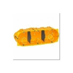 BOÎTE D'ENCASTREMENT 3 POSTES PLAQUE DE PLÂTRE LEGRAND LEG90543