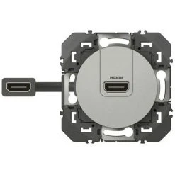 LEGRAND Prise HDMI Pré Connectorisée Dooxie Finition Alu (600485)