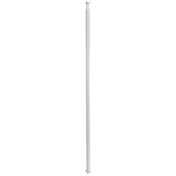 LEGRAND Colonne à Clippage Direct 1 Compartiment 2 Faces Hauteur 2,70m Couvercle PVC Et Corps En Alu Blanc RAL9003 (653010)