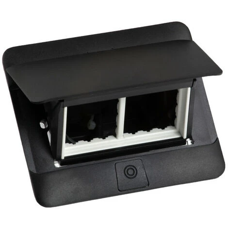 LEGRAND Pop up mobilier 4 modules noir + kit installation (654002) LEGRAND Pop Up Mobilier 4 Modules Noir + Kit Installation (654002) -LEGRAND Soldes 15874984 1