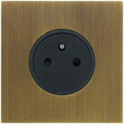 LEGRAND Art D'Arnould Univers Epure Prise De Courant 2P+T 16A 250V Bronze (67331)