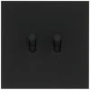 LEGRAND Art D'Arnould Univers Epure Double Poussoir Noir Mat (67812) -LEGRAND Soldes 15875007 1